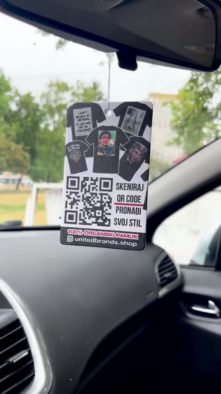 Zadnja strana sa QR kodom