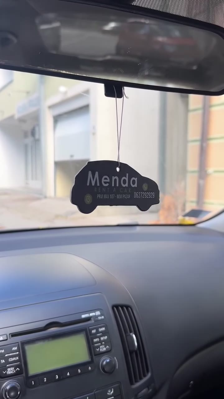 Brendirani automiris — Menda
