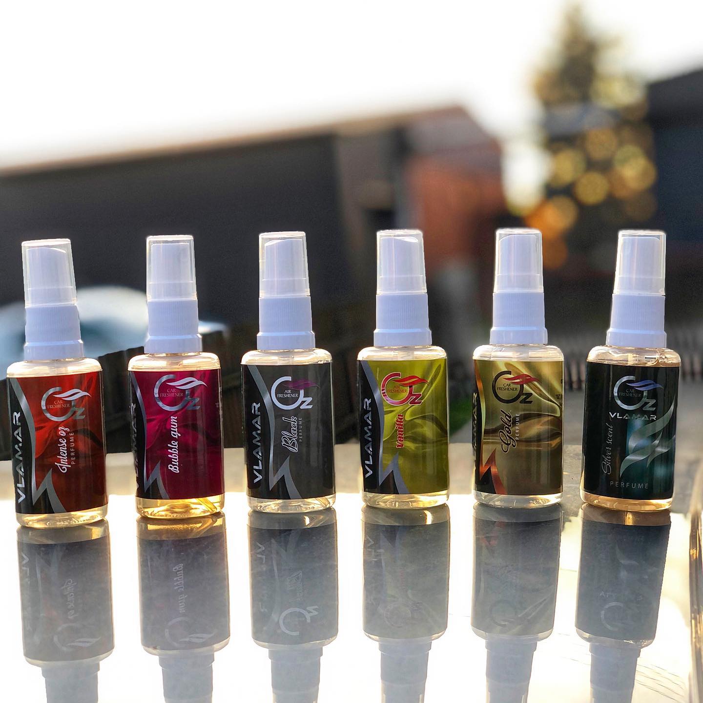 Vlamar auto parfemi u bočicama od 50 ml u šest mirisa