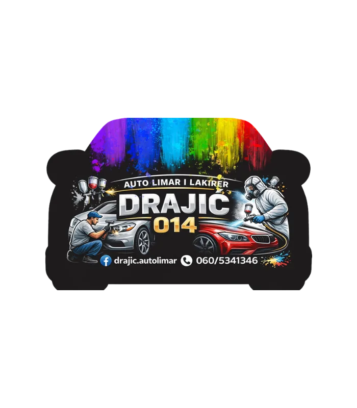 Primer izrade – brendirani automiris, Oblik 22