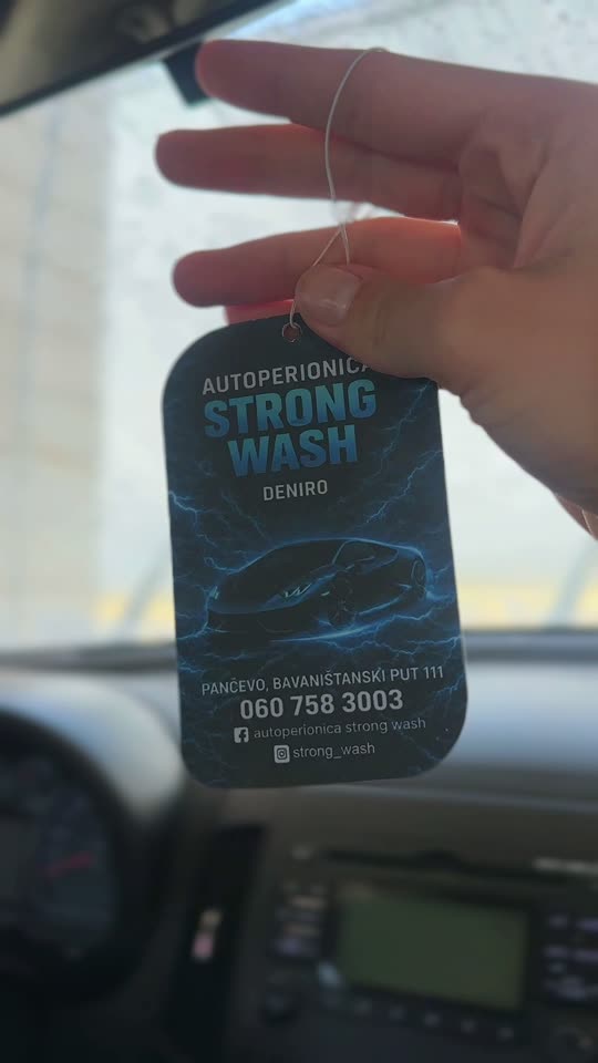 Brendirani automiris — Strong Wash Deniro