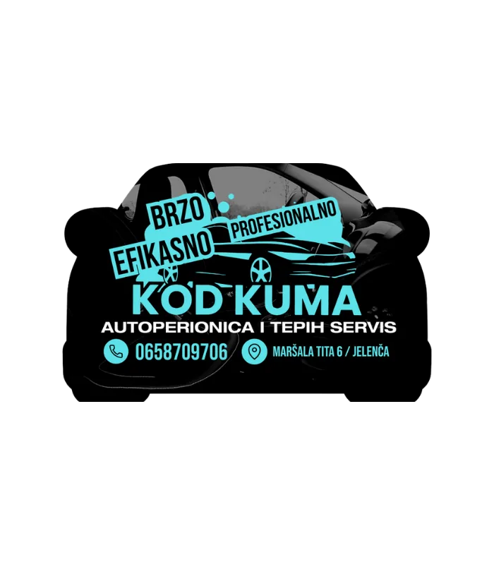 Primer izrade – brendirani automiris, Oblik 22