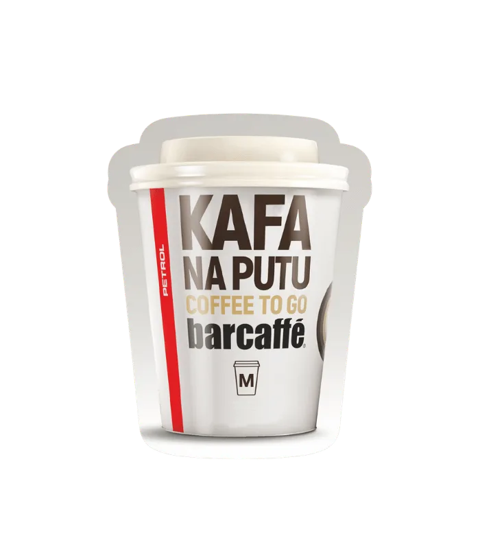 Brendirani automiris po meri za Petrol / Barcaffè – oblik šolje za kafu